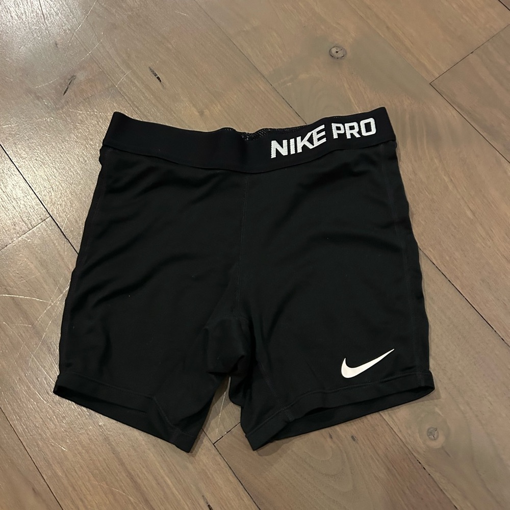 Nike Pro Kids Black Shorts